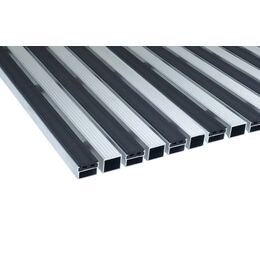 Грязезащитная алюминиевая решетка Safetystep Premium (с подложкой и заглушками)